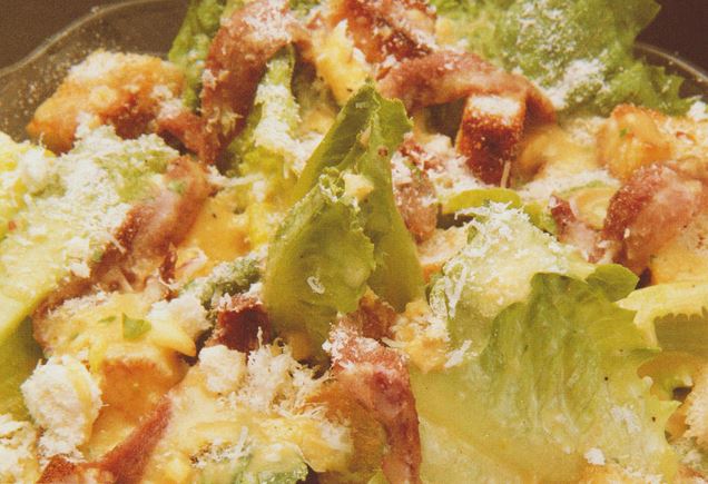 La traditionnel salade césar