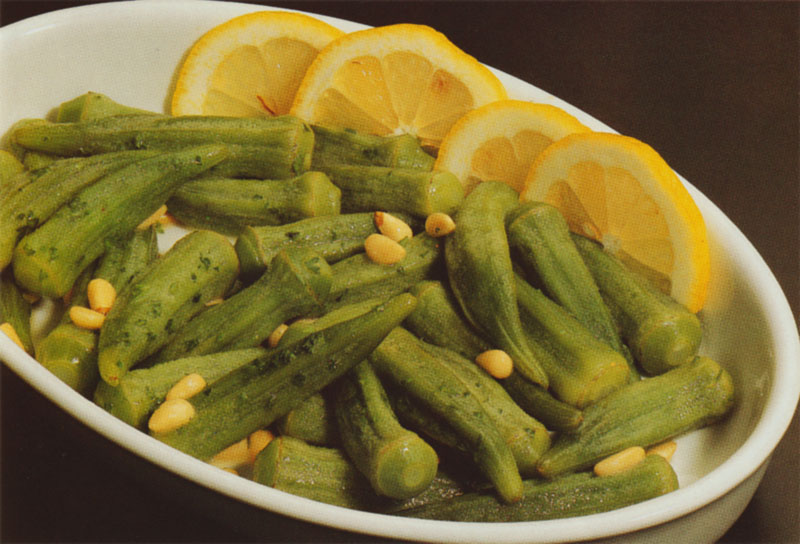Un bon sauté de Okras