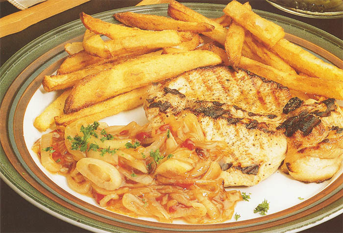 Côtelettes de porc en papillon